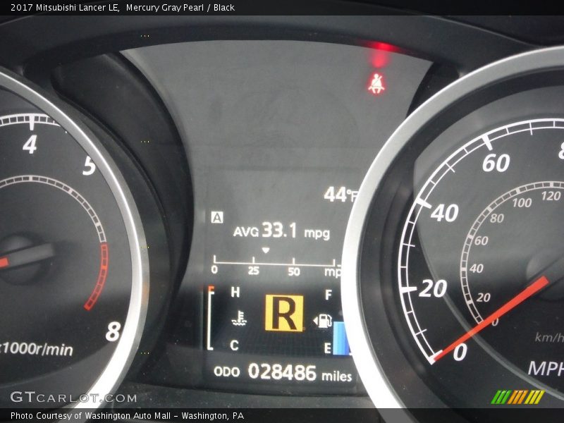  2017 Lancer LE LE Gauges