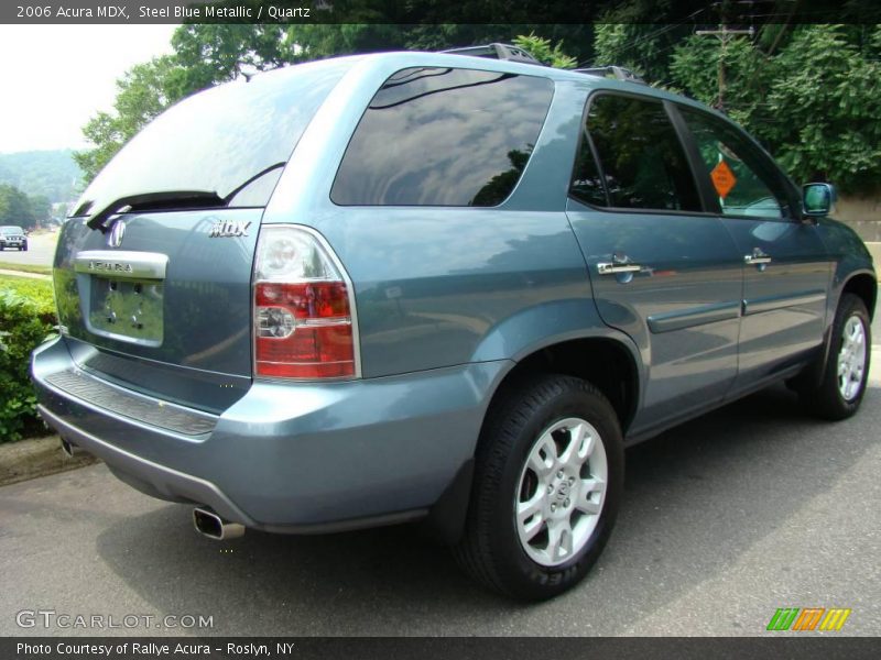 Steel Blue Metallic / Quartz 2006 Acura MDX