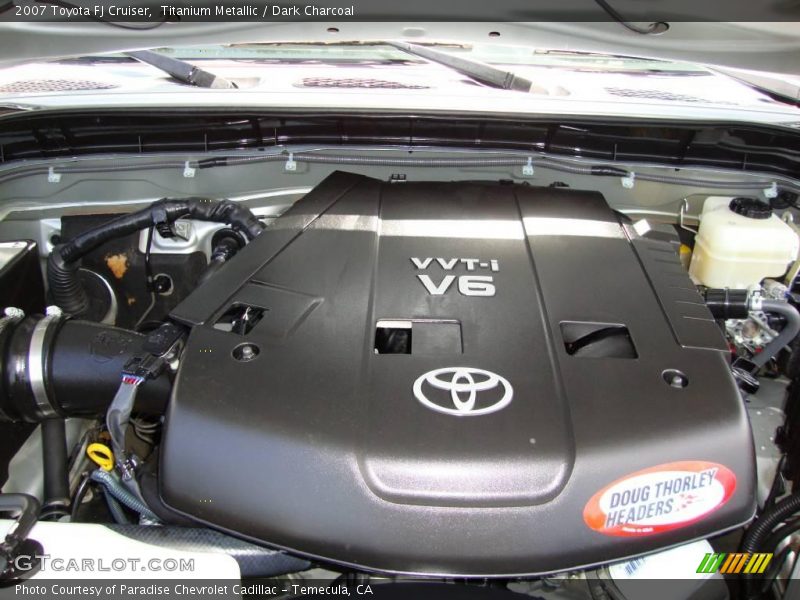 Titanium Metallic / Dark Charcoal 2007 Toyota FJ Cruiser