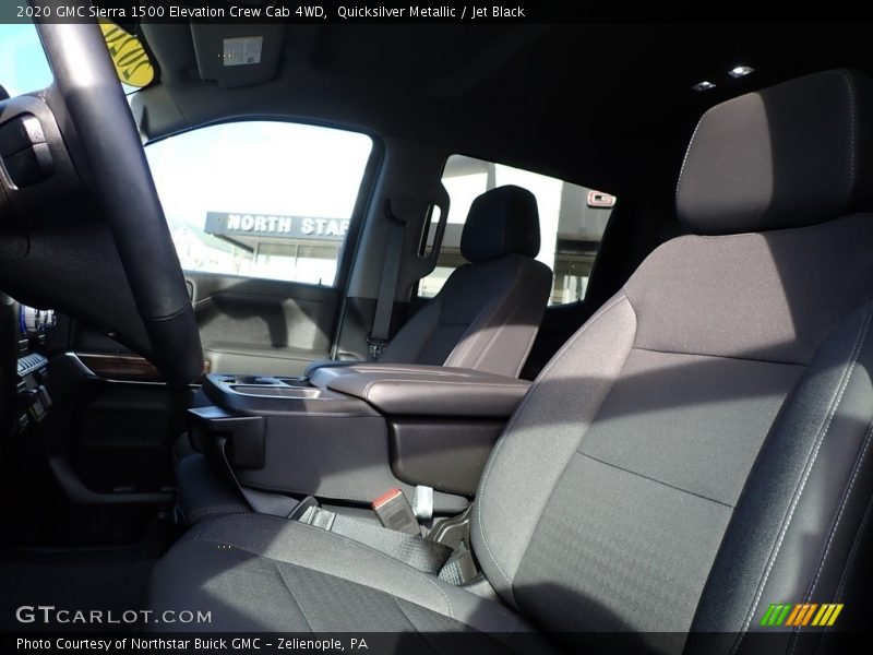 Quicksilver Metallic / Jet Black 2020 GMC Sierra 1500 Elevation Crew Cab 4WD