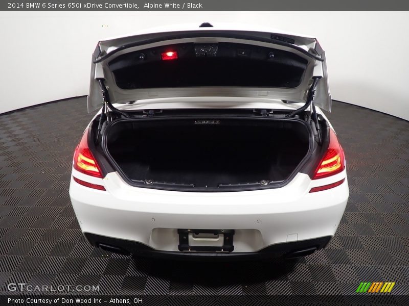 Alpine White / Black 2014 BMW 6 Series 650i xDrive Convertible