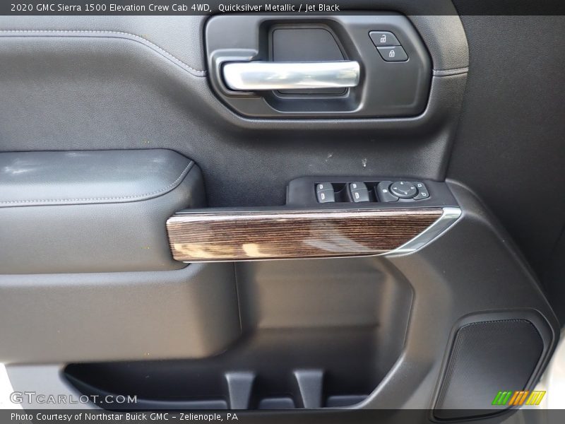 Quicksilver Metallic / Jet Black 2020 GMC Sierra 1500 Elevation Crew Cab 4WD