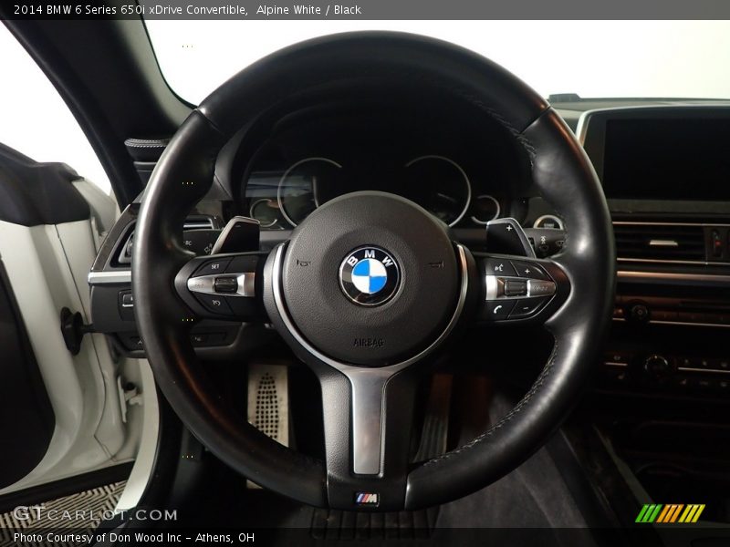 Alpine White / Black 2014 BMW 6 Series 650i xDrive Convertible