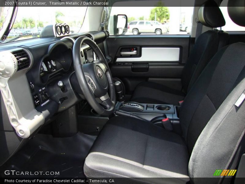 Titanium Metallic / Dark Charcoal 2007 Toyota FJ Cruiser
