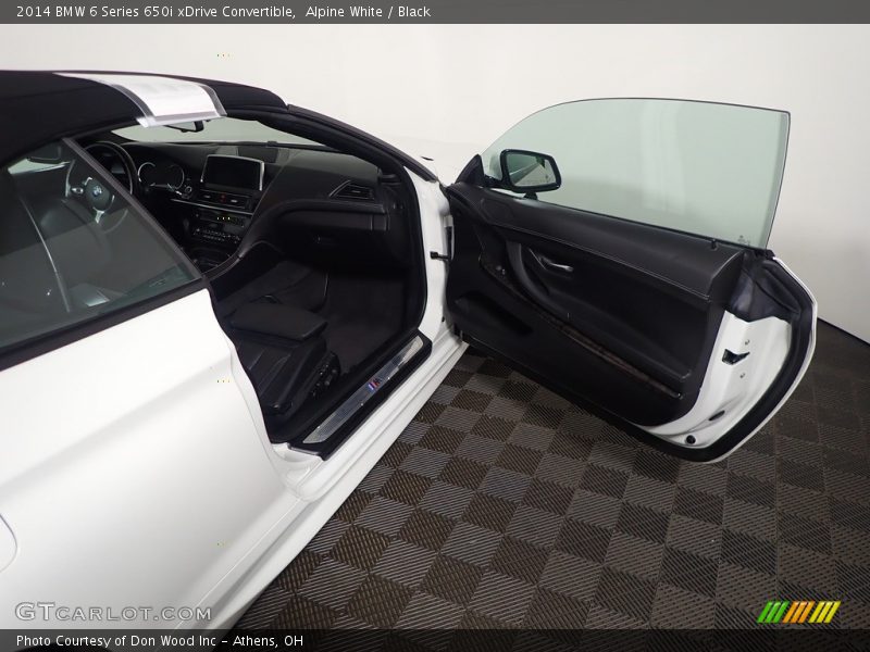 Alpine White / Black 2014 BMW 6 Series 650i xDrive Convertible