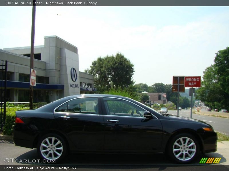 Nighthawk Black Pearl / Ebony 2007 Acura TSX Sedan