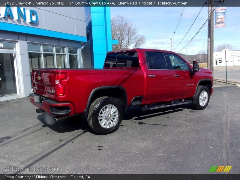 Cherry Red Tintcoat / Jet Black/­Umber 2022 Chevrolet Silverado 2500HD High Country Crew Cab 4x4