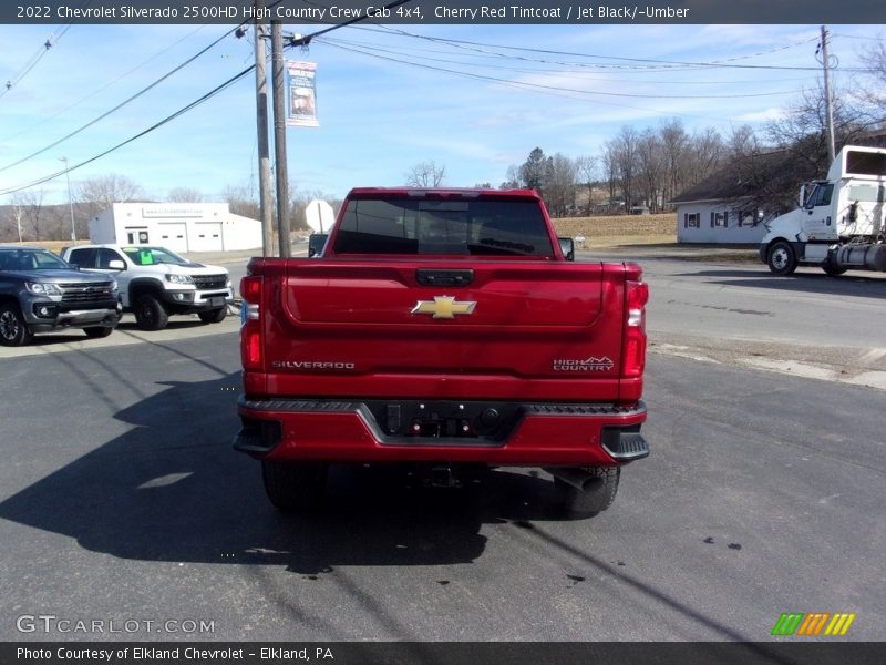 Cherry Red Tintcoat / Jet Black/­Umber 2022 Chevrolet Silverado 2500HD High Country Crew Cab 4x4