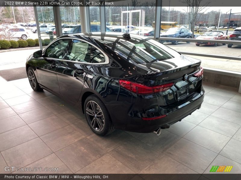 Jet Black / Black 2022 BMW 2 Series 228i xDrive Gran Coupe