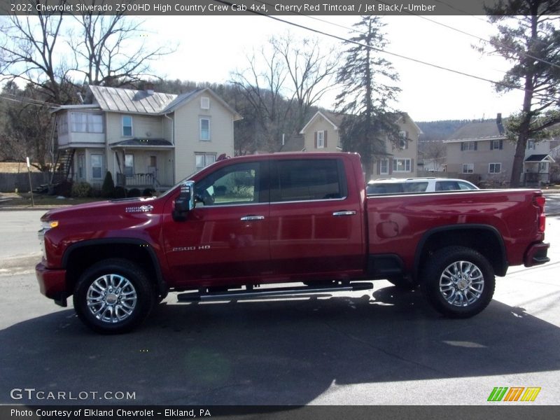 Cherry Red Tintcoat / Jet Black/­Umber 2022 Chevrolet Silverado 2500HD High Country Crew Cab 4x4