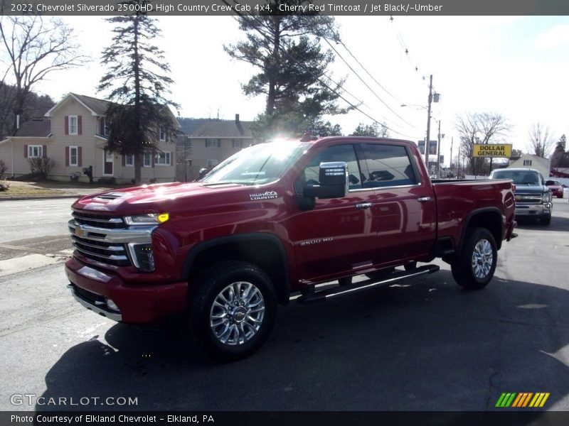 Cherry Red Tintcoat / Jet Black/­Umber 2022 Chevrolet Silverado 2500HD High Country Crew Cab 4x4