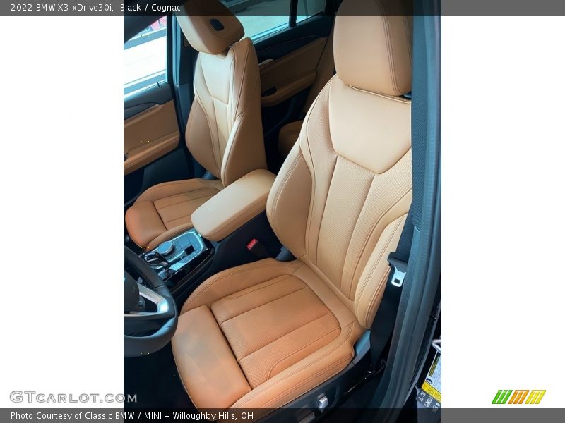 Black / Cognac 2022 BMW X3 xDrive30i