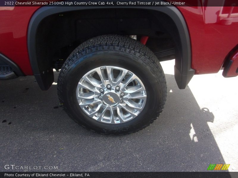 Cherry Red Tintcoat / Jet Black/­Umber 2022 Chevrolet Silverado 2500HD High Country Crew Cab 4x4