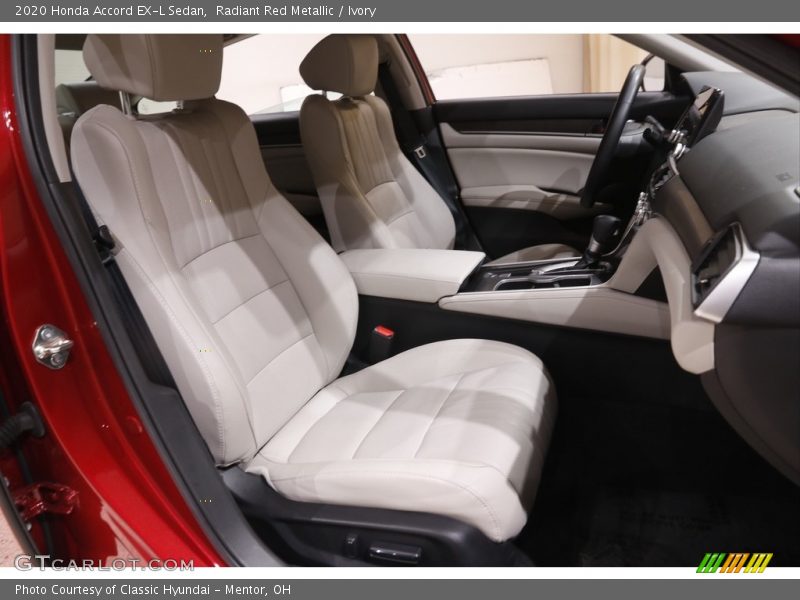 Radiant Red Metallic / Ivory 2020 Honda Accord EX-L Sedan