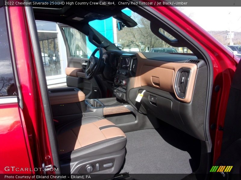 Front Seat of 2022 Silverado 2500HD High Country Crew Cab 4x4