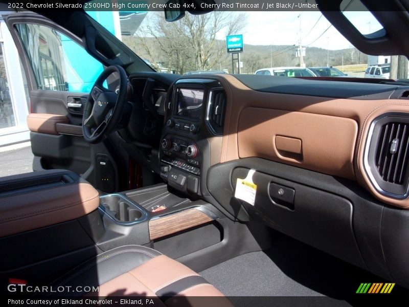 Dashboard of 2022 Silverado 2500HD High Country Crew Cab 4x4
