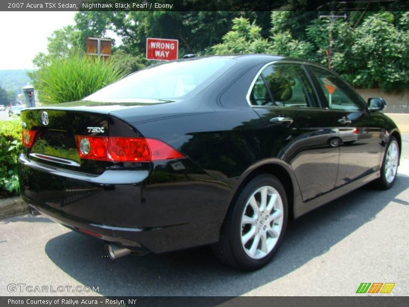 Nighthawk Black Pearl / Ebony 2007 Acura TSX Sedan