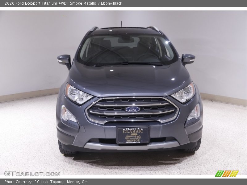 Smoke Metallic / Ebony Black 2020 Ford EcoSport Titanium 4WD