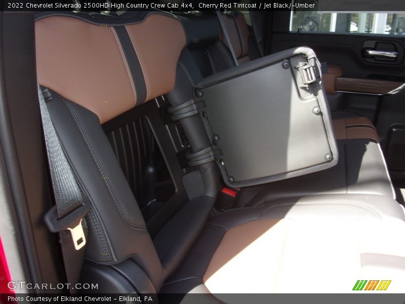 Rear Seat of 2022 Silverado 2500HD High Country Crew Cab 4x4