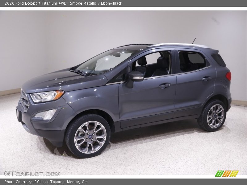 Smoke Metallic / Ebony Black 2020 Ford EcoSport Titanium 4WD