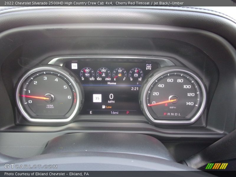  2022 Silverado 2500HD High Country Crew Cab 4x4 High Country Crew Cab 4x4 Gauges