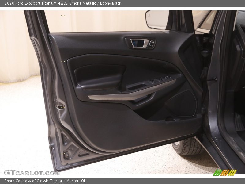 Smoke Metallic / Ebony Black 2020 Ford EcoSport Titanium 4WD