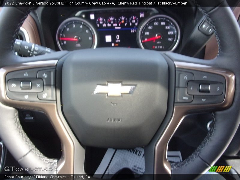  2022 Silverado 2500HD High Country Crew Cab 4x4 Steering Wheel