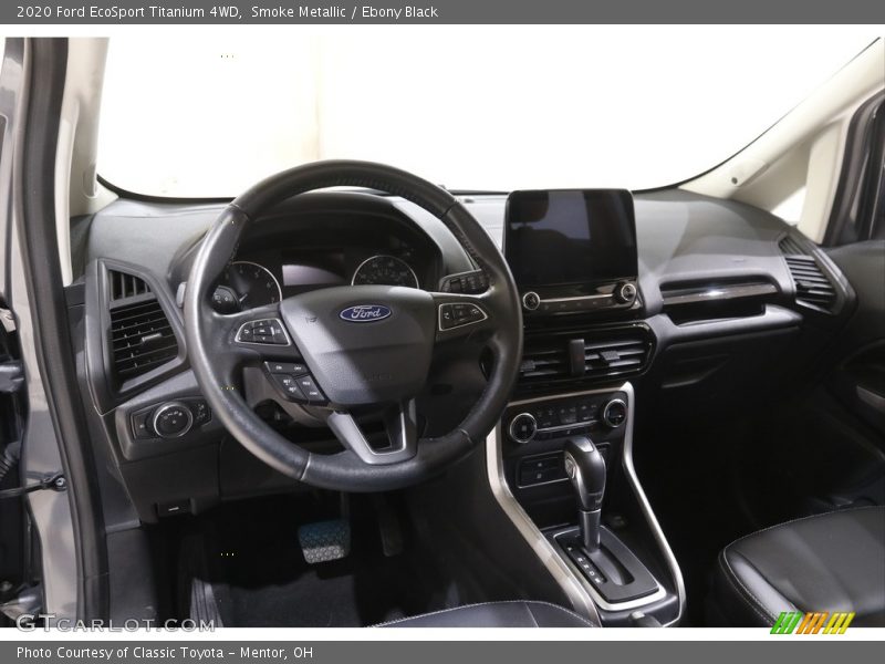 Smoke Metallic / Ebony Black 2020 Ford EcoSport Titanium 4WD