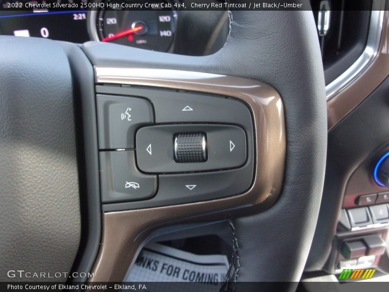  2022 Silverado 2500HD High Country Crew Cab 4x4 Steering Wheel