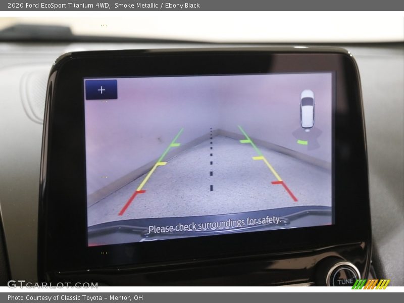 Smoke Metallic / Ebony Black 2020 Ford EcoSport Titanium 4WD