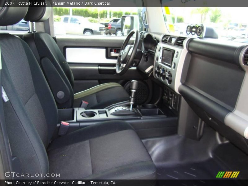 Titanium Metallic / Dark Charcoal 2007 Toyota FJ Cruiser