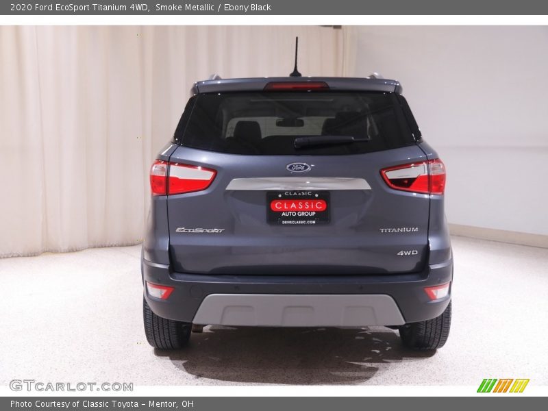 Smoke Metallic / Ebony Black 2020 Ford EcoSport Titanium 4WD