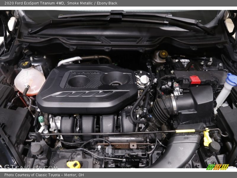 Smoke Metallic / Ebony Black 2020 Ford EcoSport Titanium 4WD