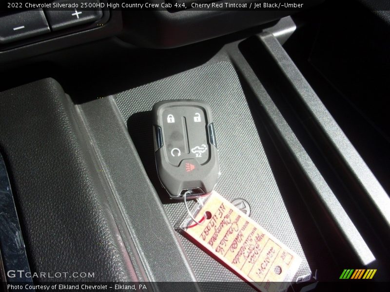 Cherry Red Tintcoat / Jet Black/­Umber 2022 Chevrolet Silverado 2500HD High Country Crew Cab 4x4
