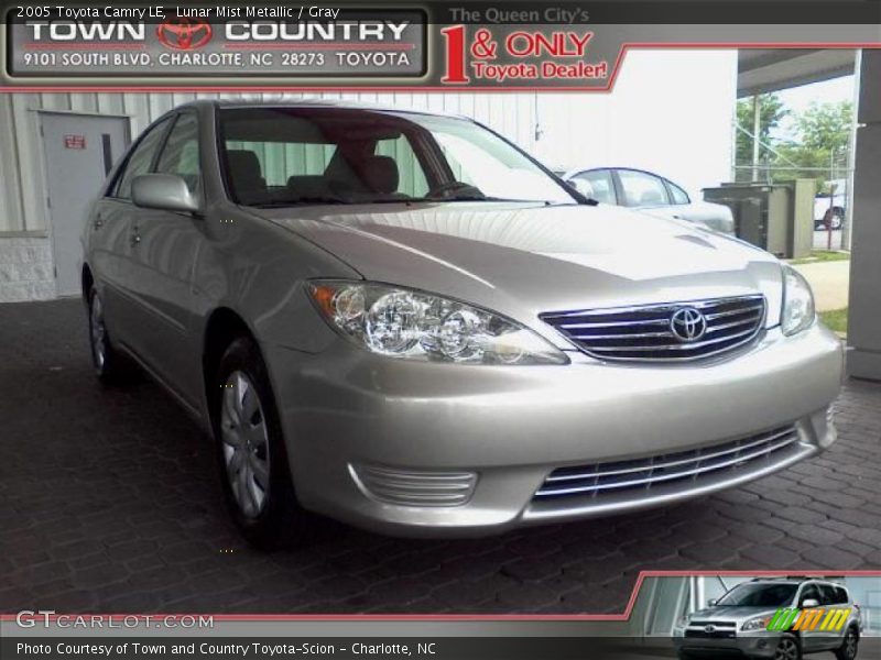 Lunar Mist Metallic / Gray 2005 Toyota Camry LE
