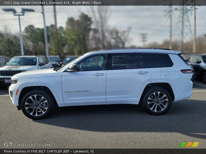 Bright White / Black 2021 Jeep Grand Cherokee L Overland 4x4