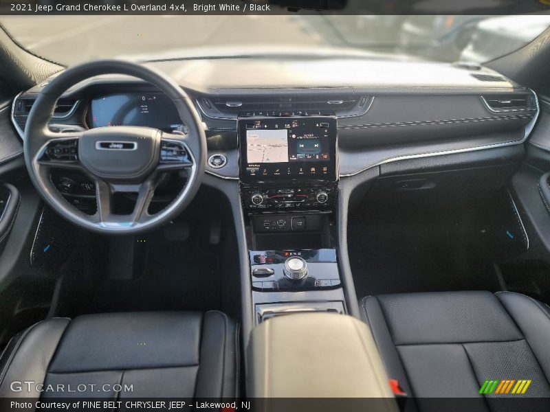 Bright White / Black 2021 Jeep Grand Cherokee L Overland 4x4