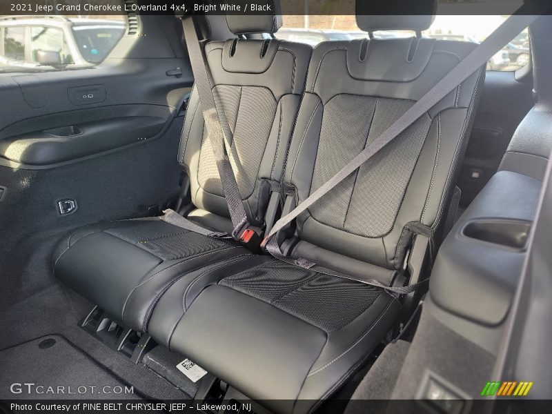 Rear Seat of 2021 Grand Cherokee L Overland 4x4
