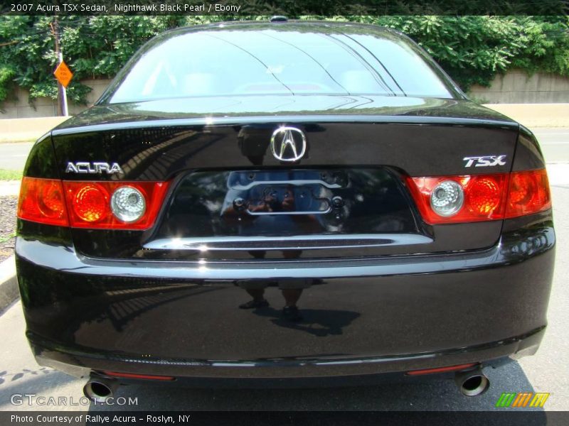 Nighthawk Black Pearl / Ebony 2007 Acura TSX Sedan