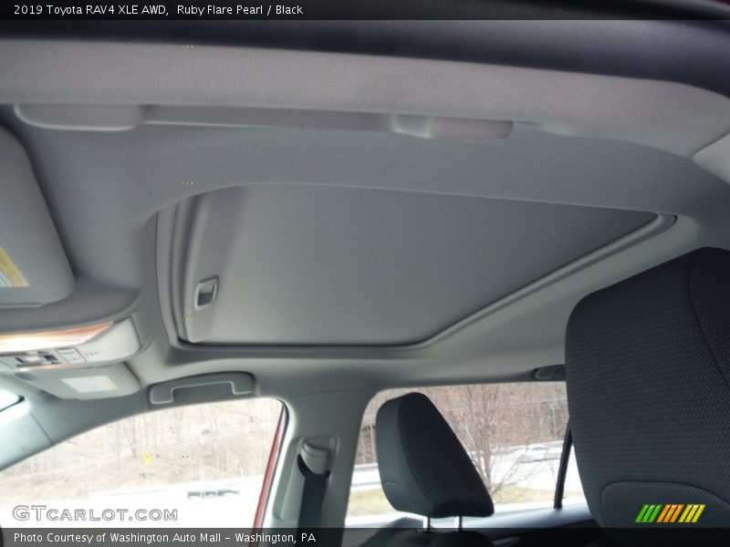 Ruby Flare Pearl / Black 2019 Toyota RAV4 XLE AWD