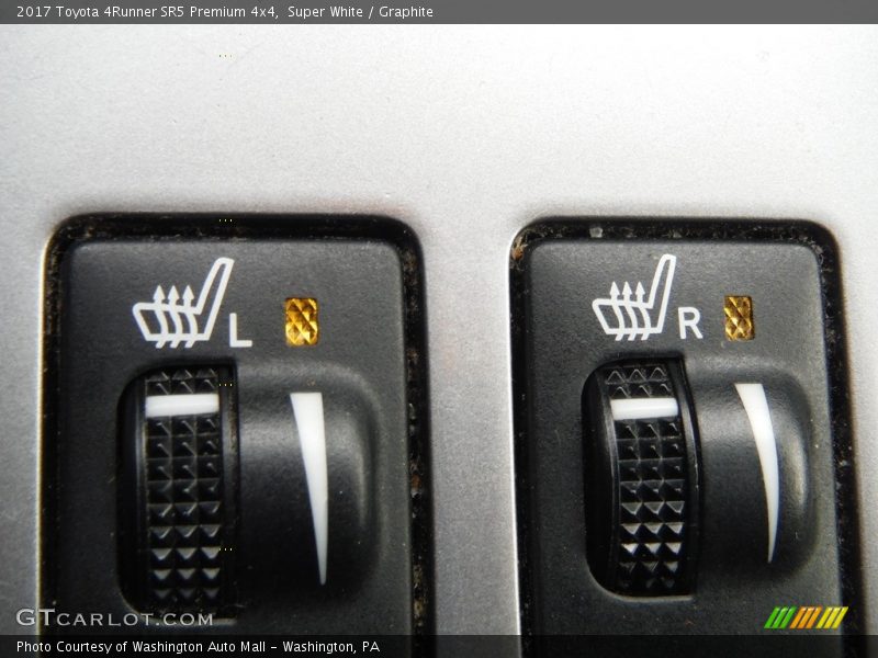 Super White / Graphite 2017 Toyota 4Runner SR5 Premium 4x4