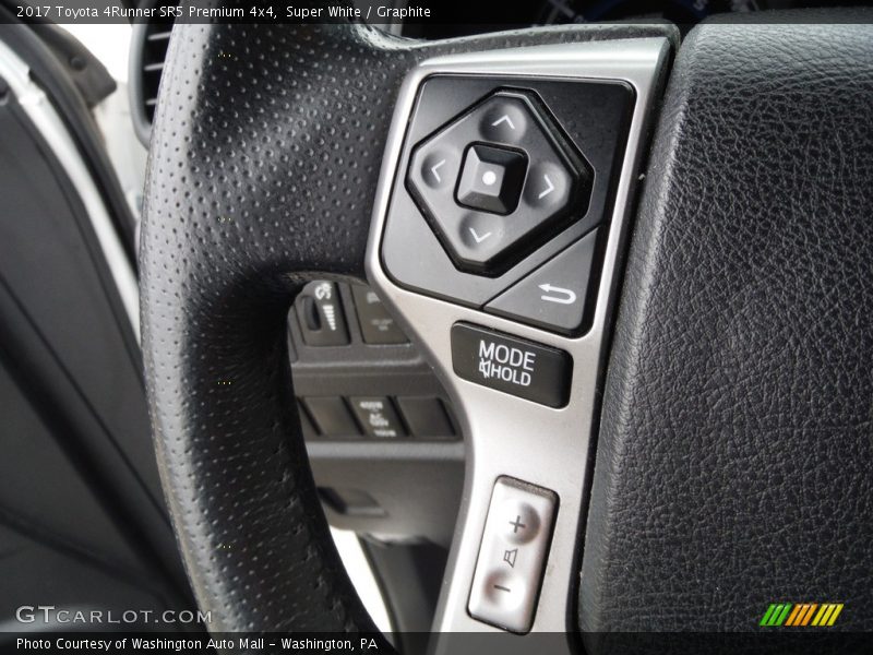 Super White / Graphite 2017 Toyota 4Runner SR5 Premium 4x4
