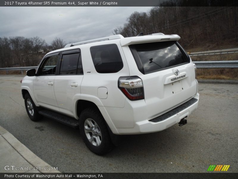 Super White / Graphite 2017 Toyota 4Runner SR5 Premium 4x4