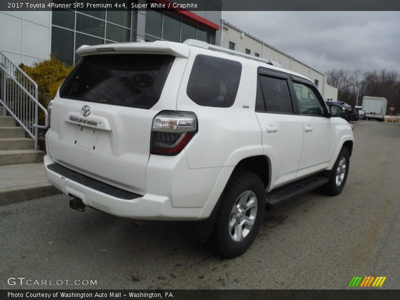 Super White / Graphite 2017 Toyota 4Runner SR5 Premium 4x4