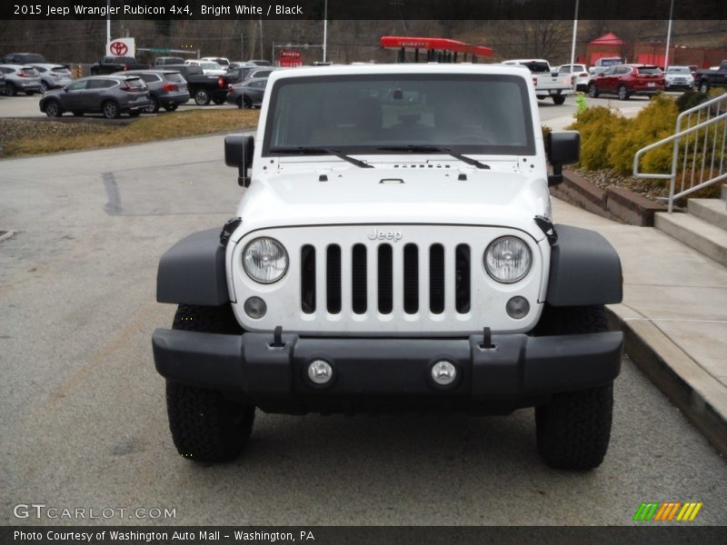 Bright White / Black 2015 Jeep Wrangler Rubicon 4x4