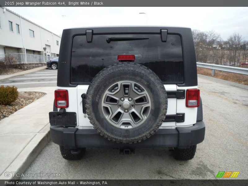 Bright White / Black 2015 Jeep Wrangler Rubicon 4x4