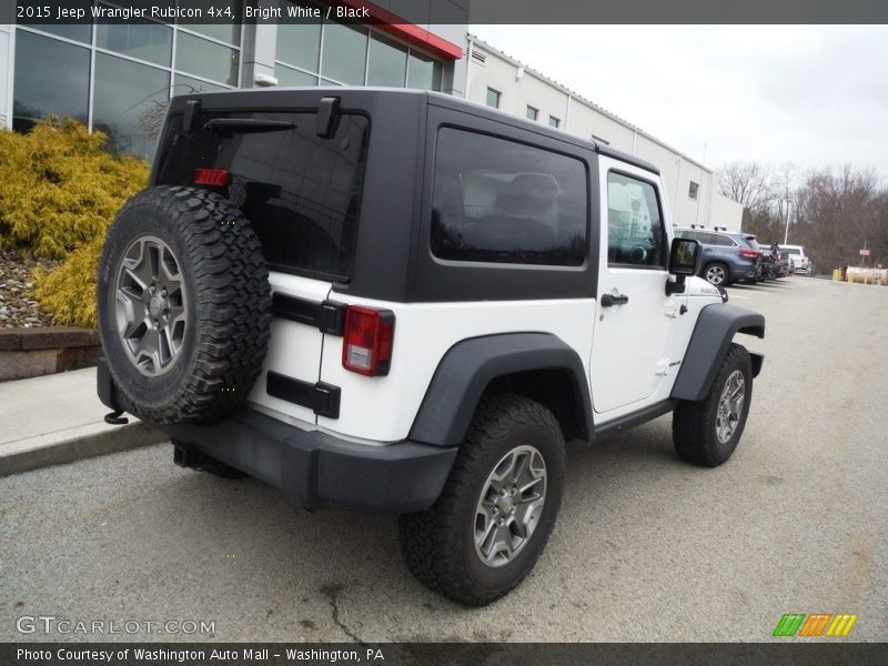 Bright White / Black 2015 Jeep Wrangler Rubicon 4x4