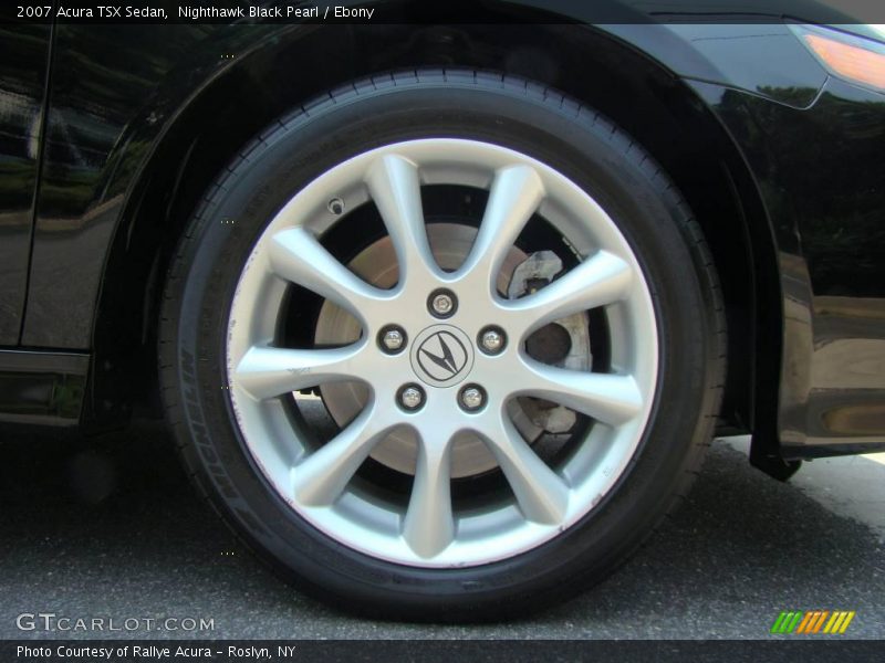 Nighthawk Black Pearl / Ebony 2007 Acura TSX Sedan