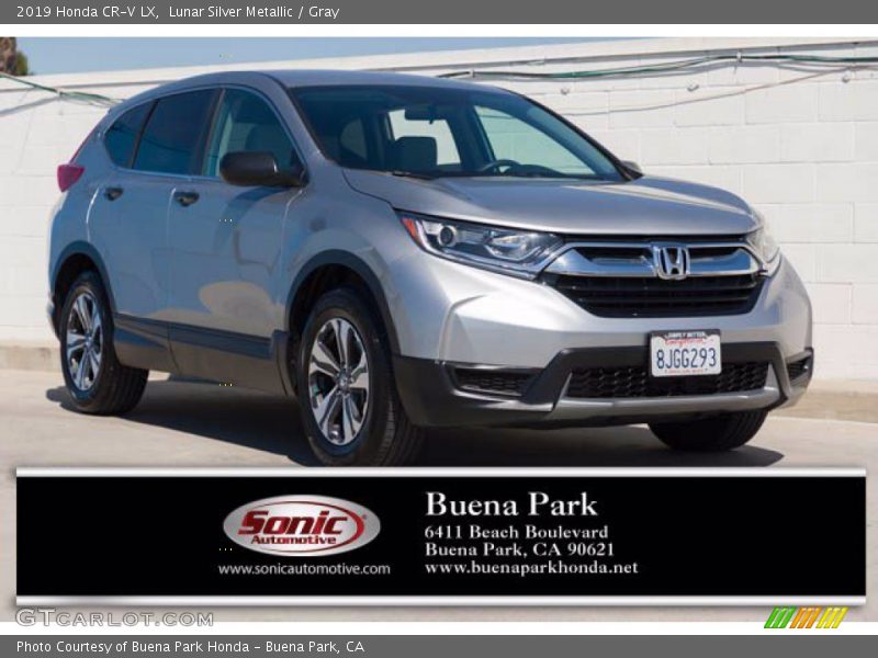 Lunar Silver Metallic / Gray 2019 Honda CR-V LX