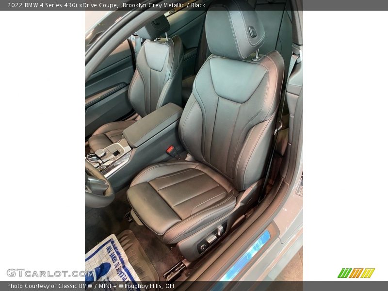  2022 4 Series 430i xDrive Coupe Black Interior